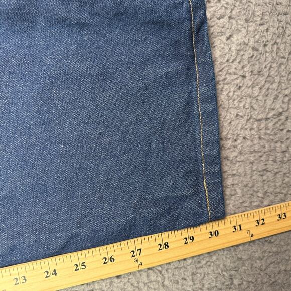 Vintage Wrangler Jeans Mens 35x30 Blue Cowboy Cut Western Denim Work 936 - Picture 7 of 10